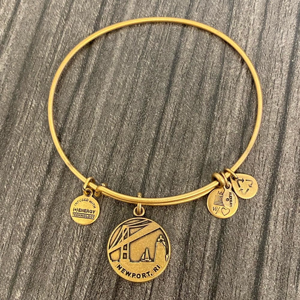 Newport, RI Alex and Ani gold bracelet